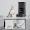 Distributeur automatique de nourriture intelligent pour animaux de compagnie avec Wifi et caméra vidéo Užsisakykite Trendai.lt 24