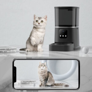 Distributeur automatique de nourriture intelligent pour animaux de compagnie avec Wifi et caméra vidéo Užsisakykite Trendai.lt 12