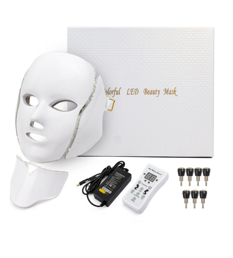 Masque LED pour le visage et le cou de luminothérapie photonique Užsisakykite Trendai.lt 10