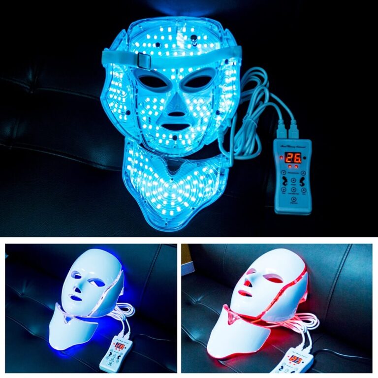 Masque LED pour le visage et le cou de luminothérapie photonique Užsisakykite Trendai.lt 11