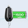 Mini chargeur portable porte-clés Power Bank 1500 mAh iphone/USB-C Užsisakykite Trendai.lt 38