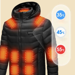 Veste chauffante électrique avec USB unisexe jusqu’à 19 zones Užsisakykite Trendai.lt 18