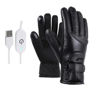 Gants en cuir chauffants électriques Užsisakykite Trendai.lt 23