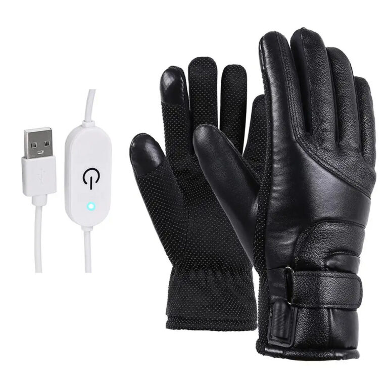 Gants en cuir chauffants électriques Užsisakykite Trendai.lt 13