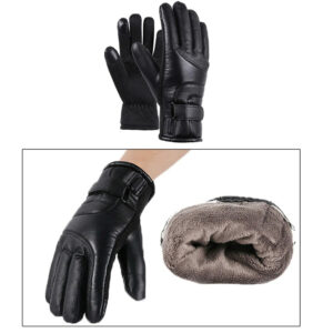 Gants en cuir chauffants électriques Užsisakykite Trendai.lt 22