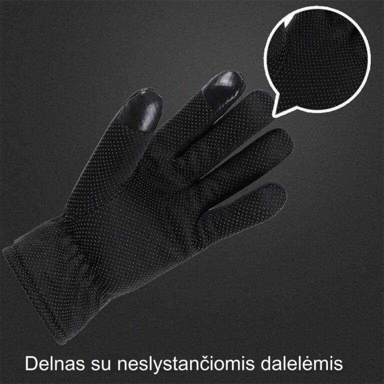 Gants en cuir chauffants électriques Užsisakykite Trendai.lt 10