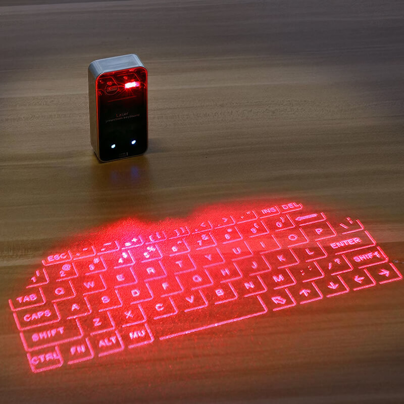 Clavier sans fil laser pour ordinateur et téléphone avec projecteur Užsisakykite Trendai.lt