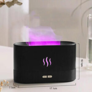 Humidificateur d’air d’aromathérapie avec effet flamme Užsisakykite Trendai.lt 16