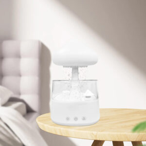 Nuage de champignon d’humidificateur d’air de vaporisateur d’huile essentielle d’effet de pluie Užsisakykite Trendai.lt 15