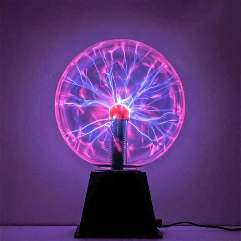 Lampe à plasma magique en verre avec éclair – Expérience de physique même 20 cm Užsisakykite Trendai.lt 6