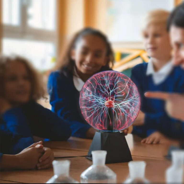 Lampe à plasma magique en verre avec éclair – Expérience de physique même 20 cm Užsisakykite Trendai.lt 8