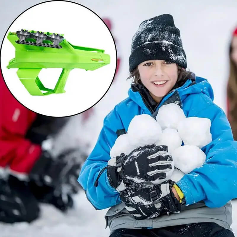 Pistolet à billes de tir de boules de neige avec caoutchouc Užsisakykite Trendai.lt