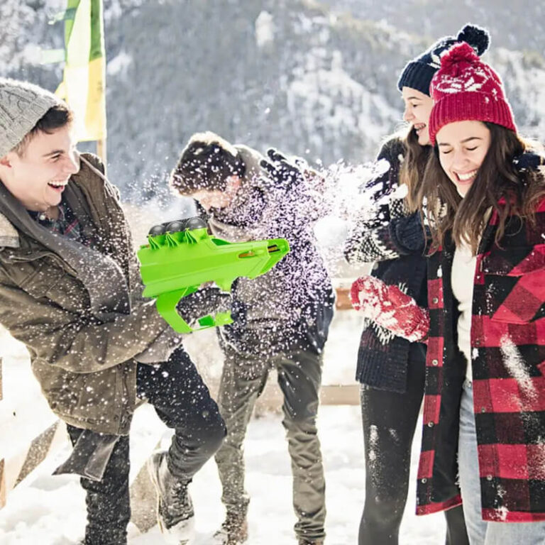 Pistolet à billes de tir de boules de neige avec caoutchouc Užsisakykite Trendai.lt 6