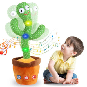 Cactus dansant pour enfant, peluche qui chante et répète des mots Užsisakykite Trendai.lt 9