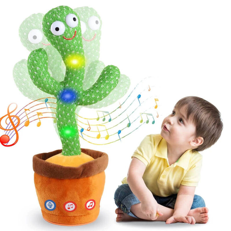 Cactus dansant pour enfant, peluche qui chante et répète des mots Užsisakykite Trendai.lt 5