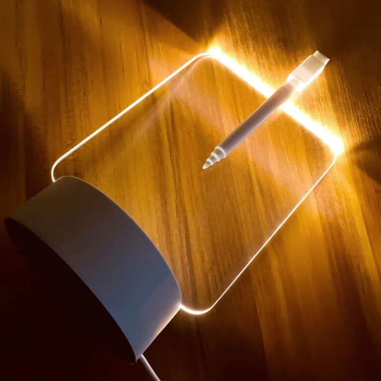 Lampe de bureau rechargeable Notepad avec marqueur Užsisakykite Trendai.lt 9