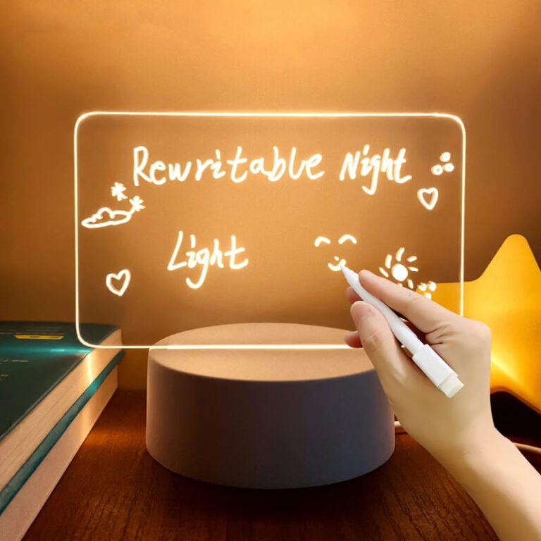 Lampe de bureau rechargeable Notepad avec marqueur Užsisakykite Trendai.lt 11