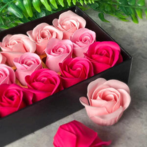 Roses de savon parfumées dans une boîte de luxe 18 pcs. Užsisakykite Trendai.lt 11