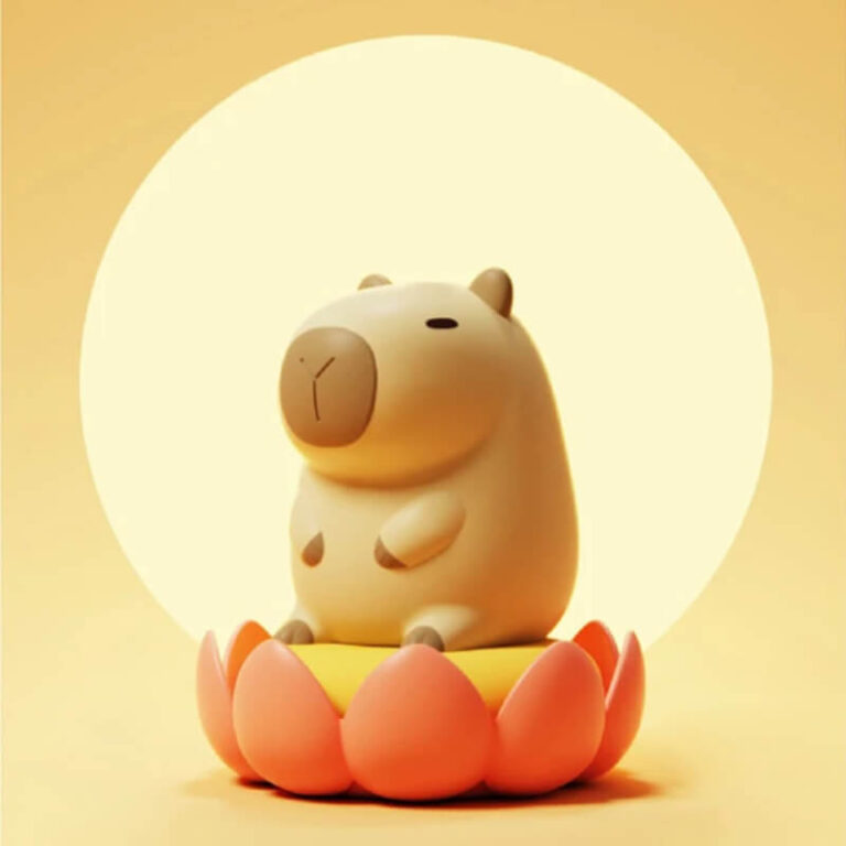 Lampe portable en silicone pour enfants Oie, Capybara, Panda Užsisakykite Trendai.lt 13