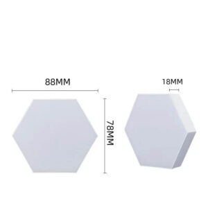 Applique murale LED RGB connectable Smart Hexagon avec contrôle par application Užsisakykite Trendai.lt 23